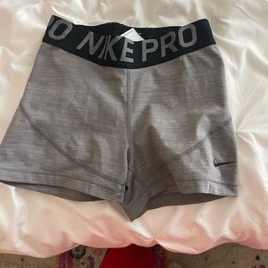nike pro spandex shorts